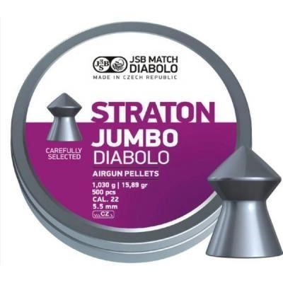 Пульки JSB Diablo Jumbo Straton 500шт. (546238-500) - изображение 1