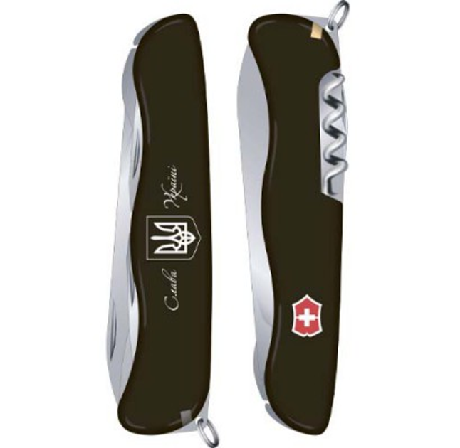 Складной нож Victorinox NOMAD UKRAINE 0.8353.3R8 - зображення 1