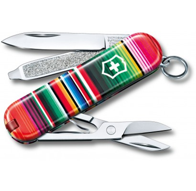 Складной нож Victorinox CLASSIC LE Mexican Zarape 0.6223.L2101 - зображення 2
