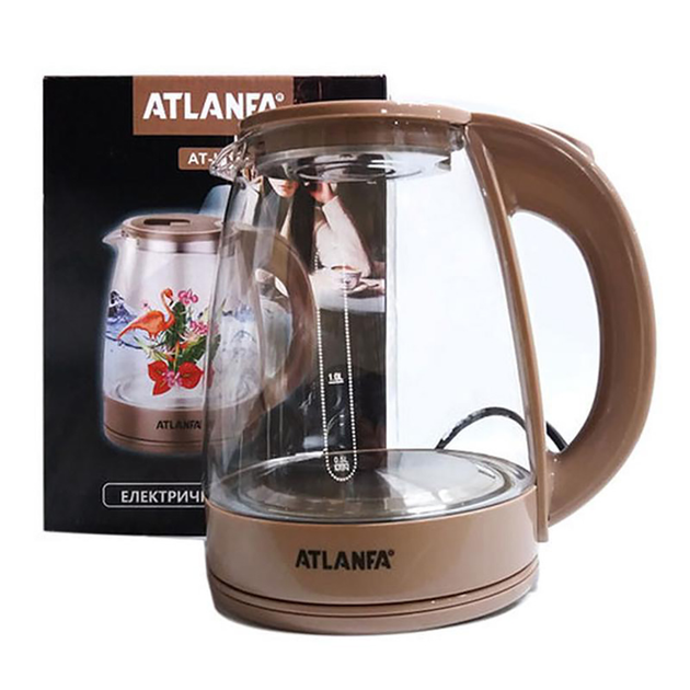Электрочайник с подсветкой ATLANFA AT-H05 1800 W - зображення 1