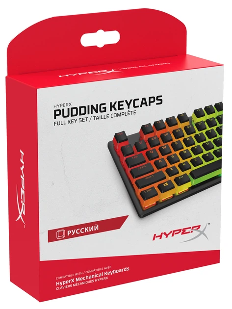 Набор колпачков для механических клавиатур HyperX Pudding Keycaps