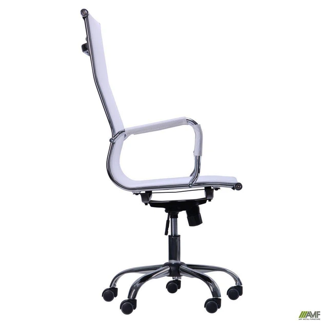 Кресло AMF Slim Net HB (XH-633) белый 512067 - изображение 5
