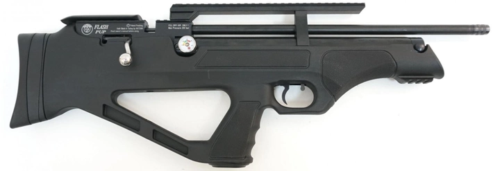 Пневматична гвинтівка Hatsan Flashpup S bullpup set, PCP + (Насос, Приціл 4х32) - зображення 1