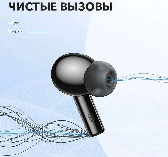 Навушники Anker SoundCore R100 Black (A3981G11) - Фото 5 Навушники Anker SoundCore R100 Black (A3981G11) - зображення 5