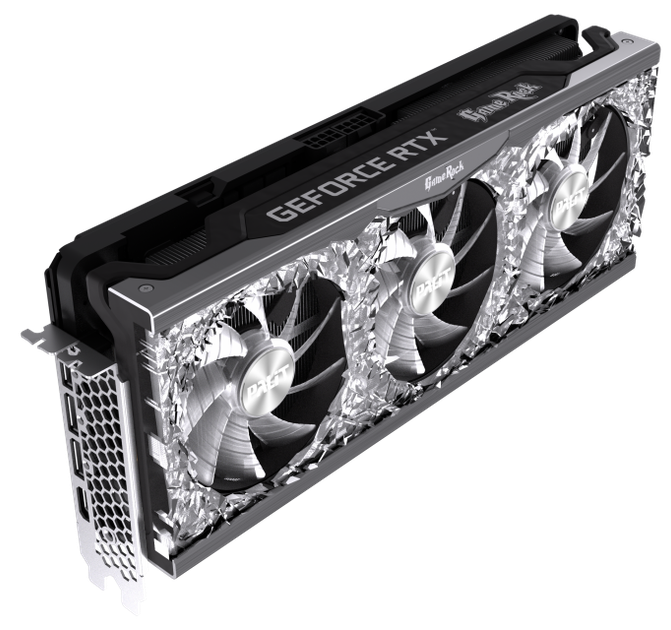 Видеокарта Palit PCI-Ex GeForce RTX 3070 GameRock OC LHR 8GB GDDR6