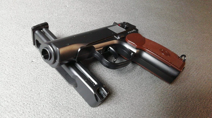 Пневматический пистолет Макарова KWC KM-44DHN - изображение 2