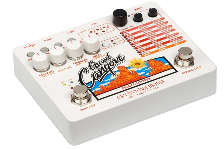 Педаль эффектов Electro-harmonix Grand Canyon Delay and Looper - изображение 2