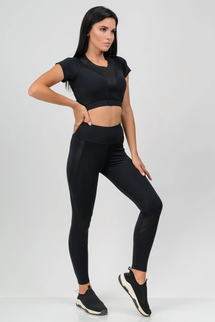 Костюм для фітнесу (топ і лосини) Go Fitness 90040 розмір M-L - Фото 2 Костюм для фітнесу (топ і лосини) Go Fitness 90040 розмір M-L - зображення 2