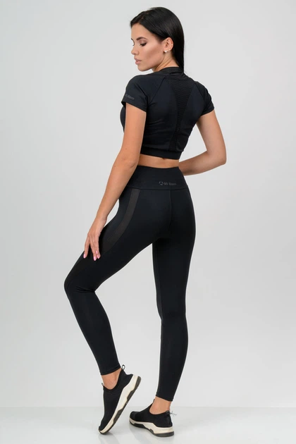 Костюм для фітнесу (топ і лосини) Go Fitness 90040 розмір M-L - Фото 3 Костюм для фітнесу (топ і лосини) Go Fitness 90040 розмір M-L - зображення 3