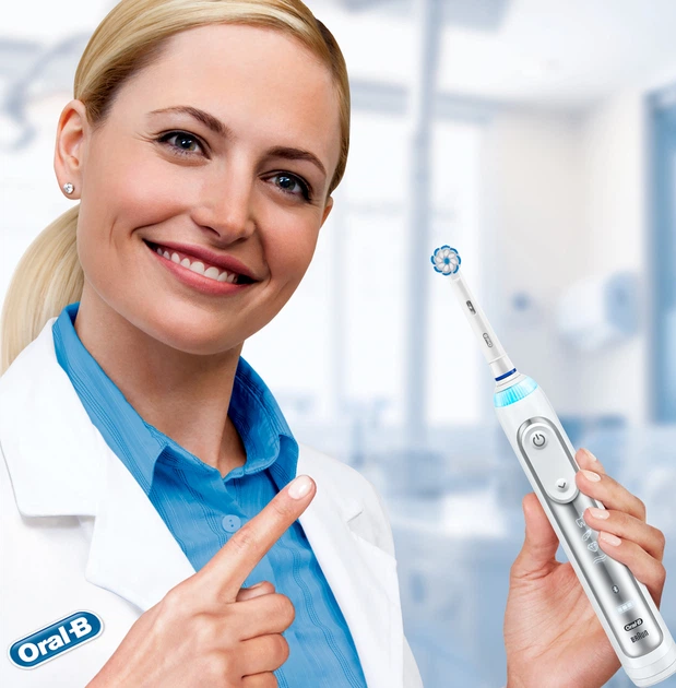 Электрическая зубная щетка Oral-B Genius 8000 Silver