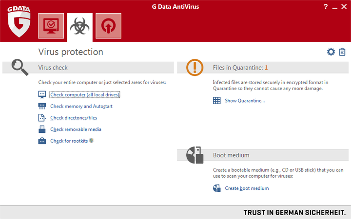 G Data AntiVirus 1 рік 2 ПК Продовження - изображение 3