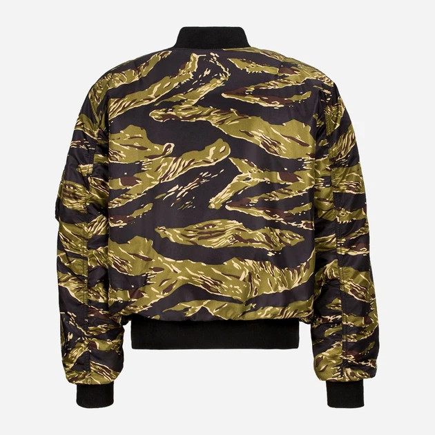 Бомбер Alpha Industries MA-1 Coalition Blood Chit MJM48500C1 L Tiger Camo - Фото 2 Бомбер Alpha Industries MA-1 Coalition Blood Chit MJM48500C1 L Tiger Camo - изображение 2