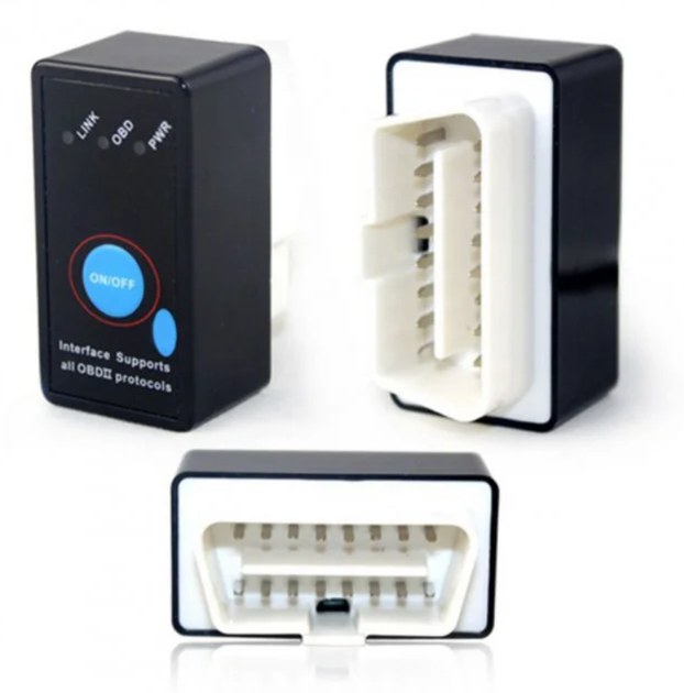Автомобільний сканер ошибок с поддержкой Bluetooth V1.5 OBD2 ELM327 - изображение 2