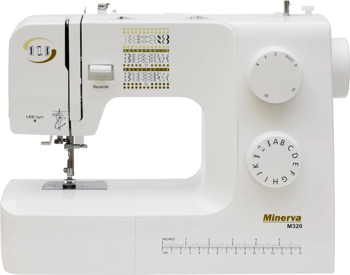Швейна машина MINERVA М320 - Фото 1 Швейна машина MINERVA М320 - зображення 1