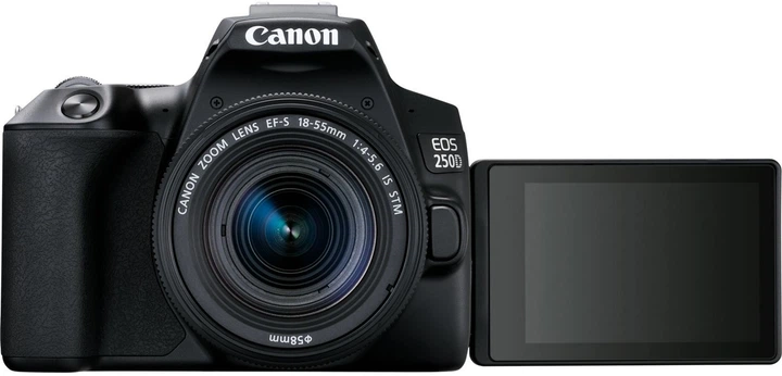 Фотоаппарат Canon EOS 250D 18-55 IS Black (3458C003AA) купить на