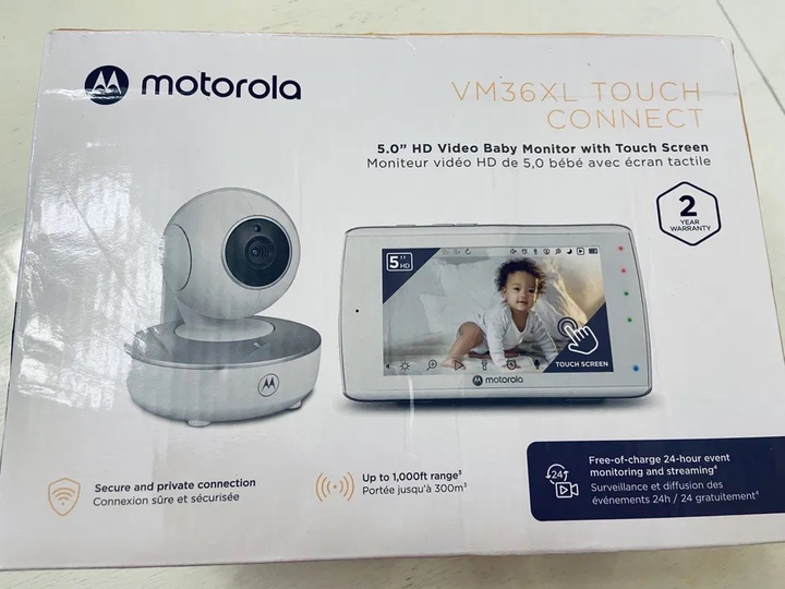 Цифровая видеоняня Motorola vm36 xl touch connect - изображение 4