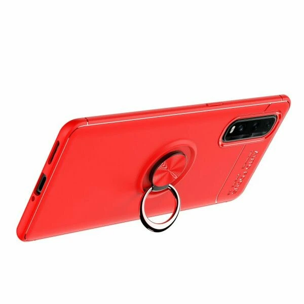 Чохол з магнітним кільцем UniCase Magnetic Ring для OPPO Find X2 - Red - зображення 2