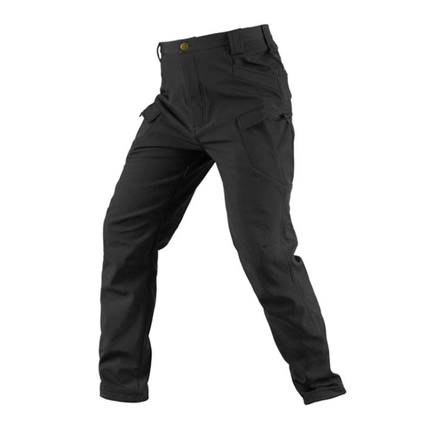 Тактичні штани Pave Hawk PLY-15 Black 2XL формові штани для військових утеплені (K/OPT2-7336-27135) - зображення 1