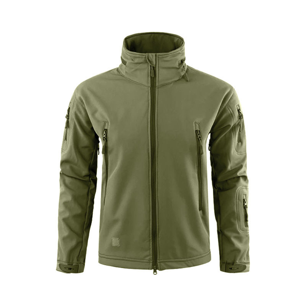 Тактична куртка № 2 Lesko A012 Green S формений чоловічий (K/OPT2-5127-27092) - зображення 1