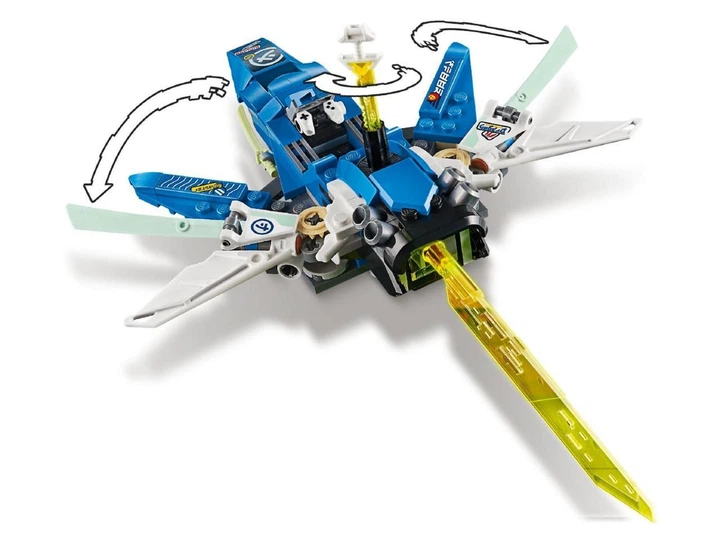 Лего ниндзяго Скоростные машины Джея и Ллойда Lego Ninjago 71709