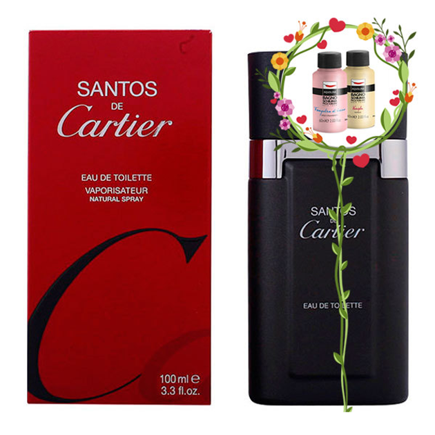 CARTIER SANTOS EDT SPRAY 100 3432240003638