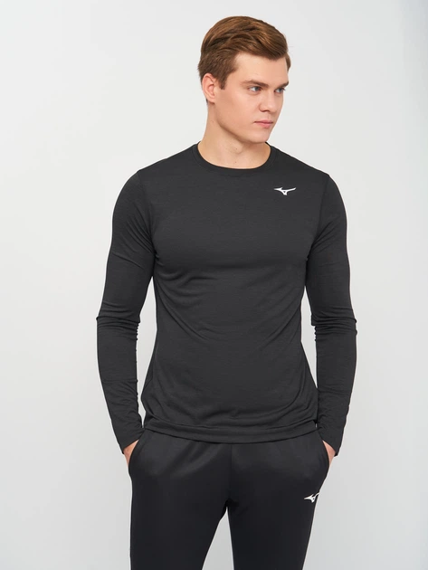 Рашгард Mizuno Impullse Core LS Tee J2GA752009 S Черный