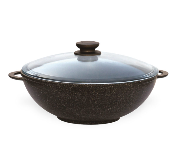 Вок БІОЛ Granite Brown 30 см (30033PC) - Фото 1 Вок БІОЛ Granite Brown 30 см (30033PC) - зображення 1
