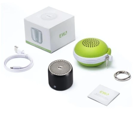 Колонка-Bluetooth мини с чехлом EWA A106 Black - изображение 2