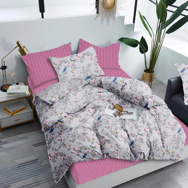 Комплект постельного белья Zastelli Птички 200х220 (2500000993145) - изображение 1