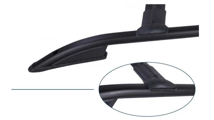 Багажник на крышу Opel Astra 1992-2005 черный на рейлинги Can Otomotiv Diamond-8287 - изображение 4