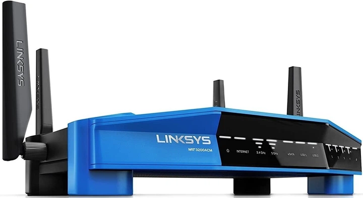 Маршрутизатор LINKSYS WRT3200ACM AC3200, 4xGE LAN, 1xGE WAN, 1xUSB3.0, USB2.0/eSATA, 4х внешн. ант. (WRT3200ACM-EU) - Фото 3 Маршрутизатор LINKSYS WRT3200ACM AC3200, 4xGE LAN, 1xGE WAN, 1xUSB3.0, USB2.0/eSATA, 4х внешн. ант. (WRT3200ACM-EU) - изображение 3