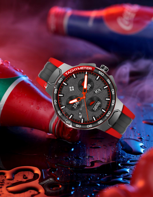 Спортивні Смарт-годинник Smart watch E15 red магнітна зарядка Bluetooth 5.0 вимір ЕКГ, кисень в крові і тиск - Фото 6 Спортивні Смарт-годинник Smart watch E15 red магнітна зарядка Bluetooth 5.0 вимір ЕКГ, кисень в крові і тиск - зображення 6