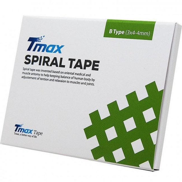 Крос тейп Tmax Spiral Tape Type B бежевий TSB - зображення 1