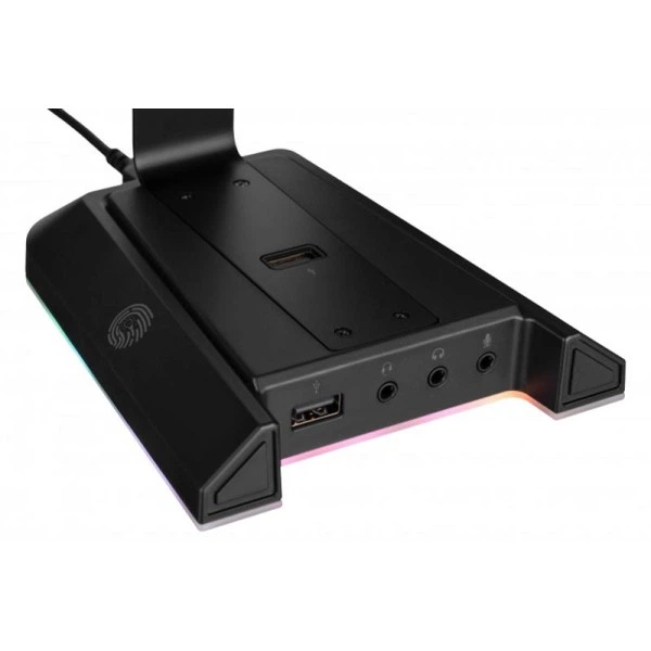 Подставка для гарнитуры 3 в 1 2E Gaming GST320 RGB 7.1 USB Black (2E-GST320UB) - Фото 5 Подставка для гарнитуры 3 в 1 2E Gaming GST320 RGB 7.1 USB Black (2E-GST320UB) - изображение 5