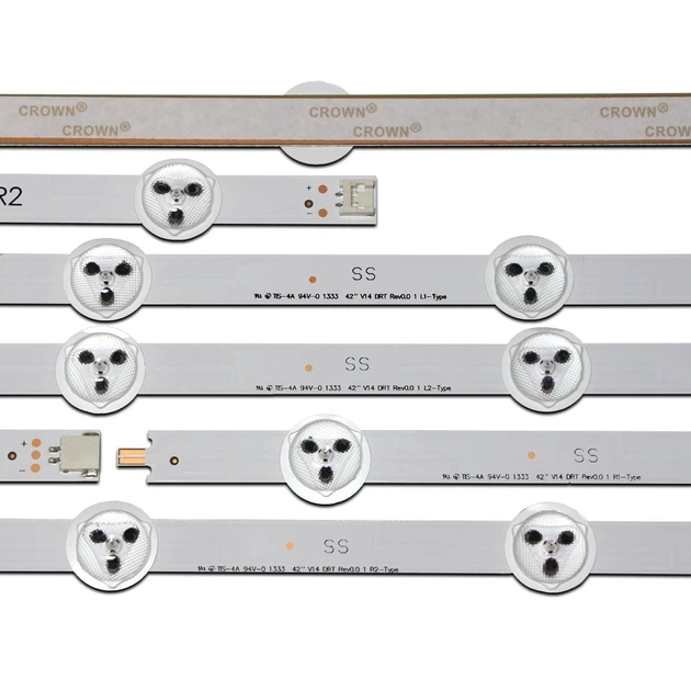 Комплект Led підсвідки до телевізора Philips 42" V14 DRT REV0.0 1 L1-Type 6916L 1455B L2-Type 6916L-1457B - зображення 2