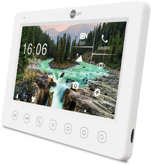 Комплект відеодомофона NeoLight Kappa+ та Solo Silver - зображення 3