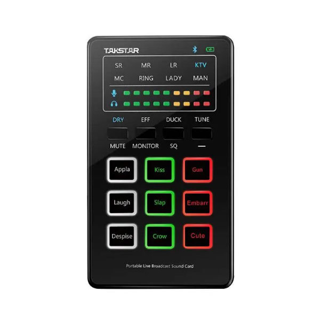 Портативная звуковая карта для веб-трансляций Takstar MX1 miniMS - изображение 2