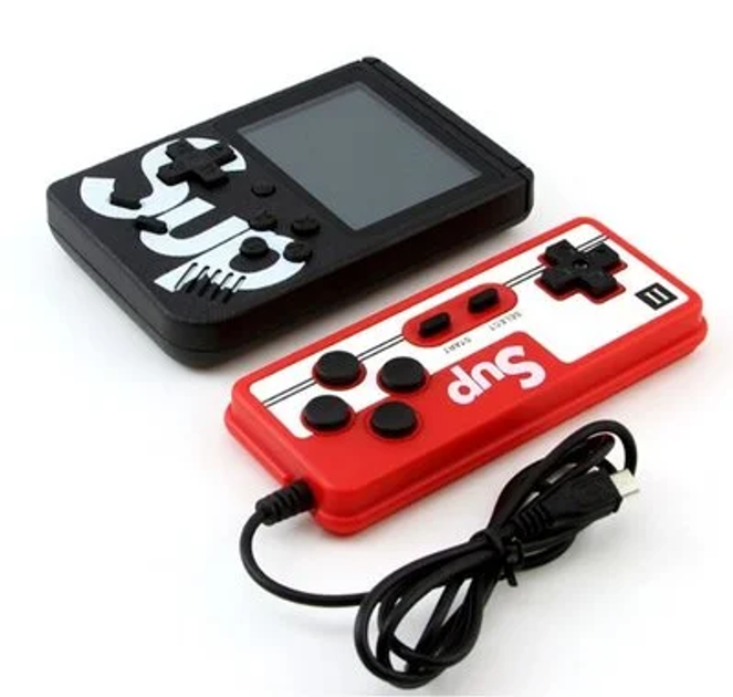 Игровая портативная ретро приставка с джойстиком Консоль RETRO GAME BOX ...