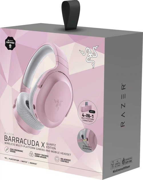 Навушники Razer Barracuda X Quartz (RZ04-03800300-R3M1) - Фото 8 Навушники Razer Barracuda X Quartz (RZ04-03800300-R3M1) - зображення 8