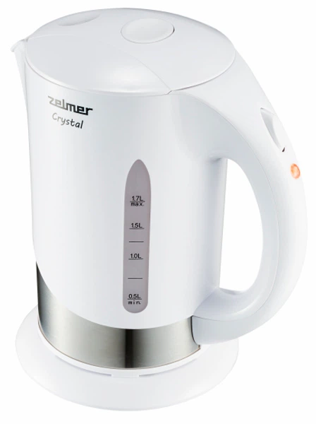 Електрочайник ZELMER ZCK7630W (955555910344173) - Уцінка - зображення 4