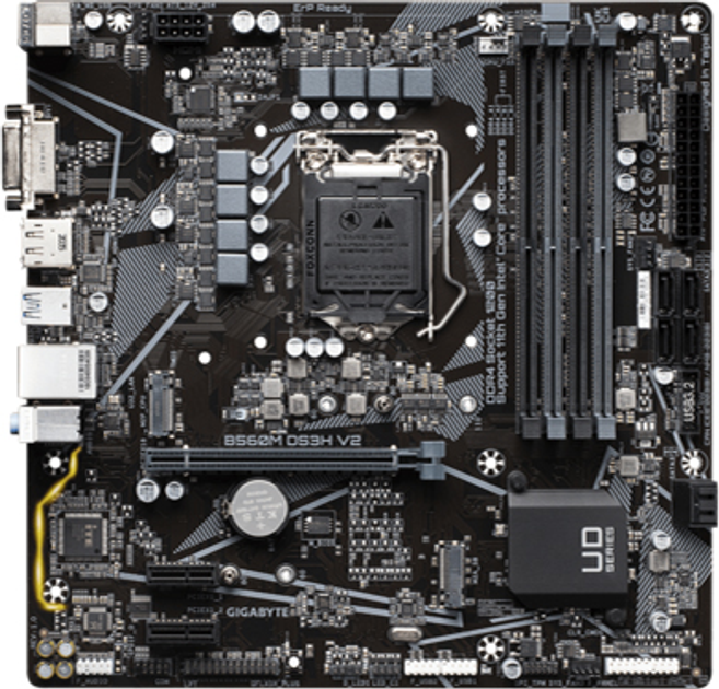 Материнская плата Gigabyte B560M DS3H V2 (s1200, Intel B560, PCI-Ex16 ...