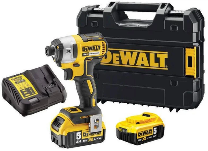 Набір з двох інструментів безщіткових DeWalt 18 В XR Li-Ion DCK266P2 (5035048488652) - зображення 2