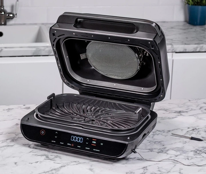 Гриль Ninja Foodi MAX Health Grill & Air Fryer AG551EU (0622356239554) - зображення 5