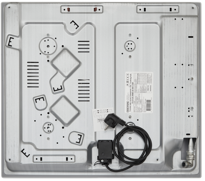 Варильна поверхня газова Eleyus IRMA 60 WH CWF - зображення 10