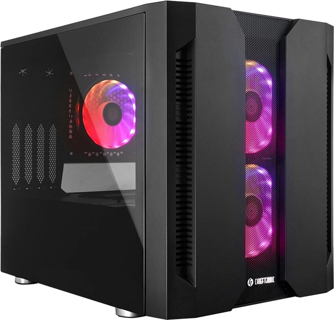 Obudowa Chieftec Chieftronic M2 mATX A-RGB fan Black (GM-02B-OP) - Zdjęcie 1 Obudowa Chieftec Chieftronic M2 mATX A-RGB fan Black (GM-02B-OP) - obraz 1