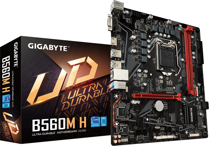Материнская плата Gigabyte B560M H (s1200, Intel B560, PCI-Ex16) - изображение 5