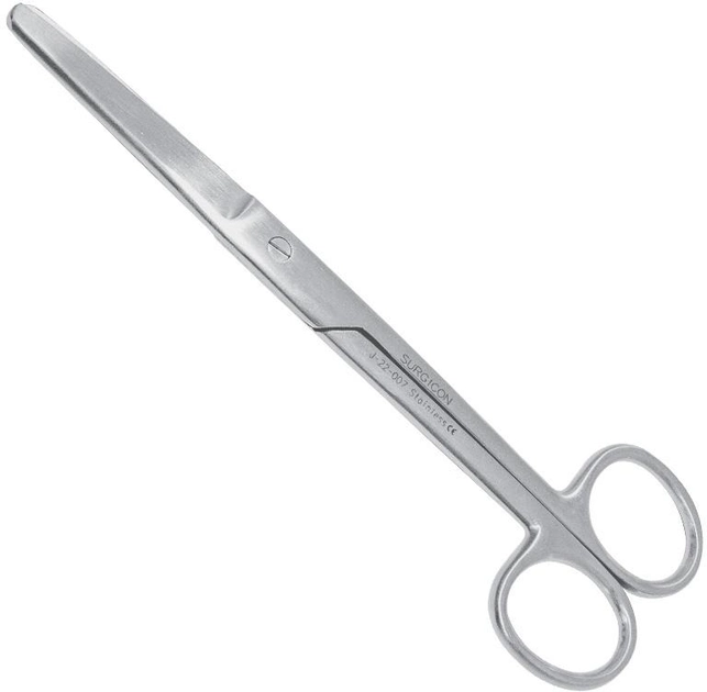 Ножиці хірургічні Surgicon 18.5 см тупий/тупий/прямі (2000988940983) - зображення 1