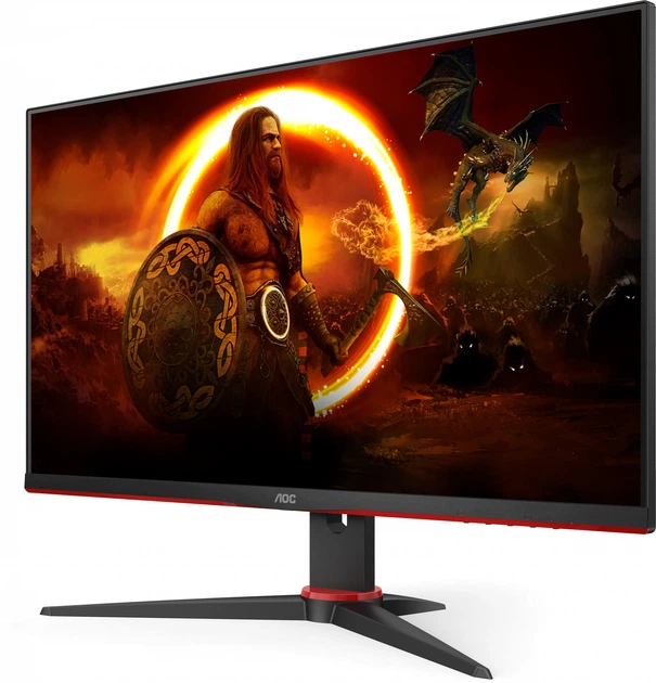 Monitor 23.8" AOC 24G2SAE/BK - 165 Hz / Adaptive Sync / G-SYNC Compatible DisplayPort / Freesync Premium / DisplayHDR 400 / Speaker - obraz 5
