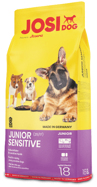 Сухий корм для собак JOSIdog JUNIOR SENSETIVE, 18 кг - Фото 1 Сухий корм для собак JOSIdog JUNIOR SENSETIVE, 18 кг - зображення 1