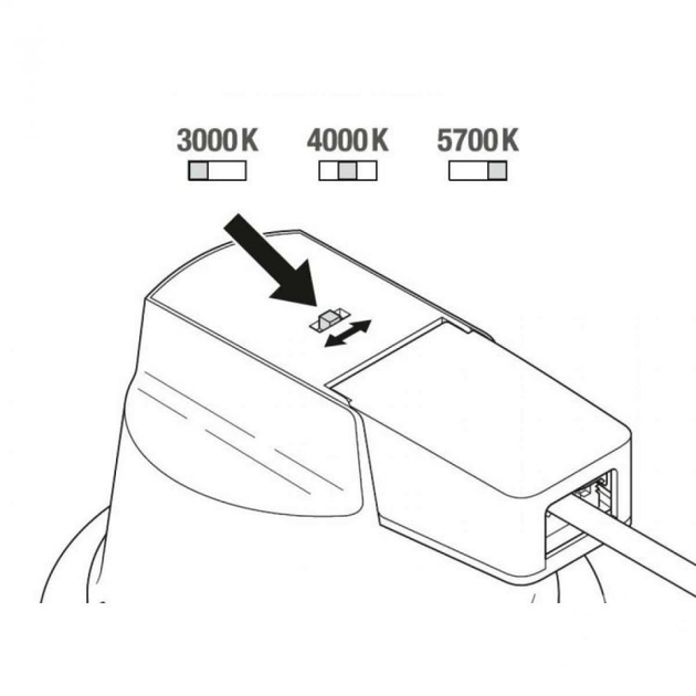 Встраиваемый светильник даунлайт DL COMFORT DN205 20W/3CCT (4058075104105) - изображение 3